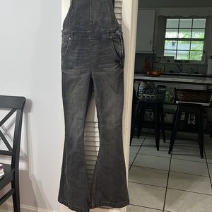 Free People Flared Overalls